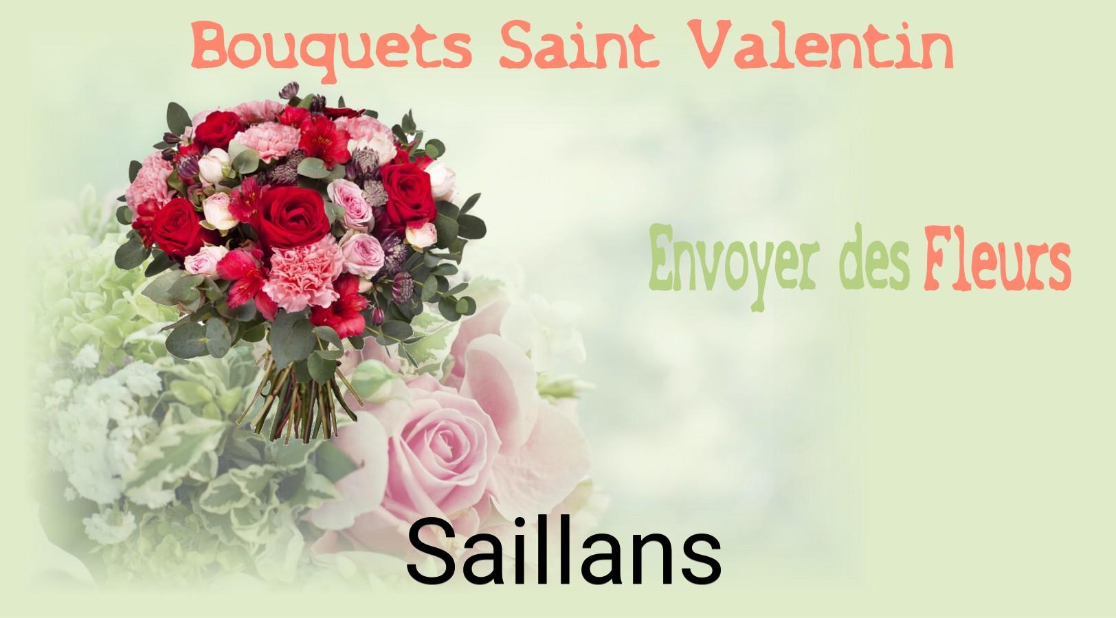Roses de Saint-Valentin livrées à Saillans