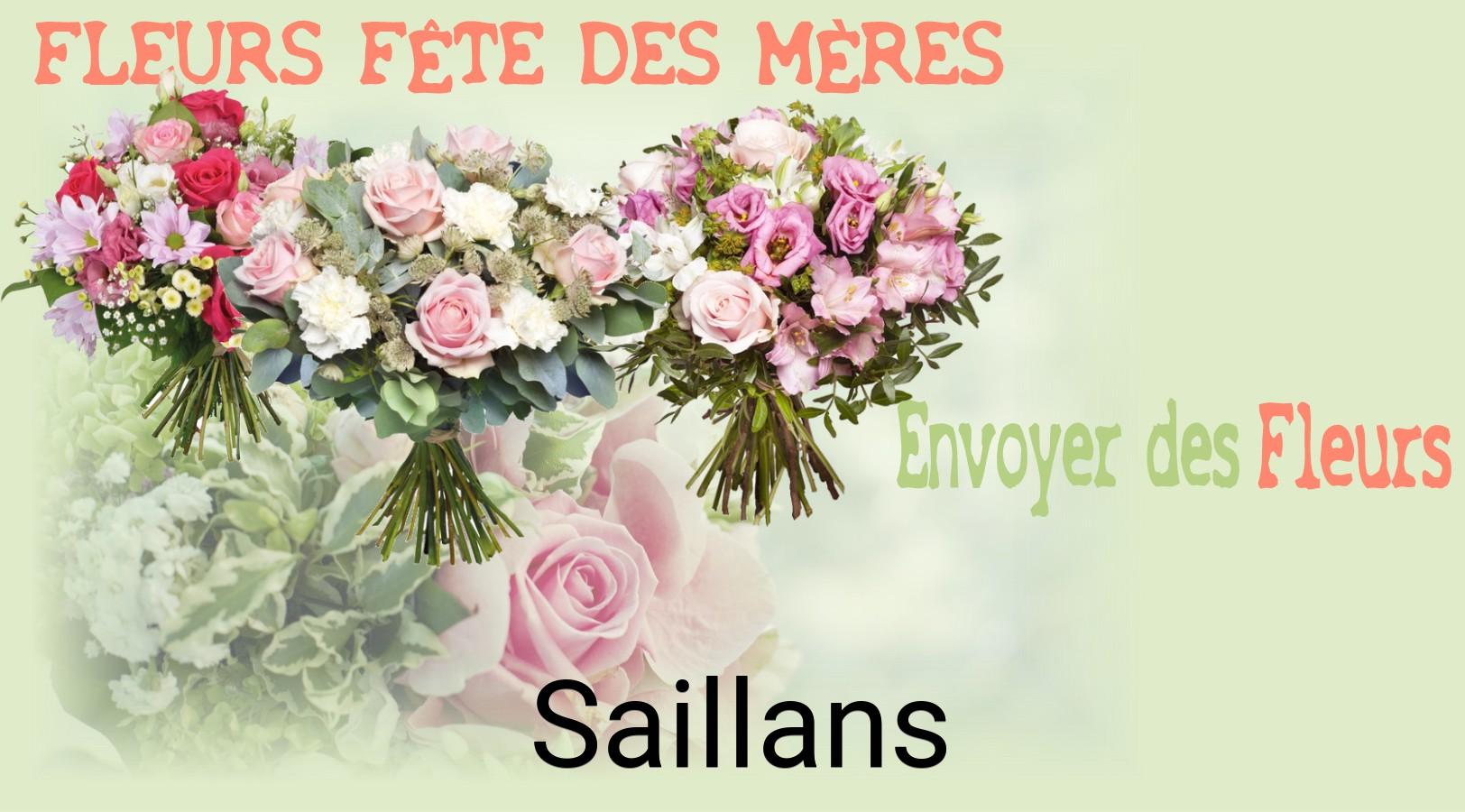 Bouquet de Fête des Mères livré à Saillans